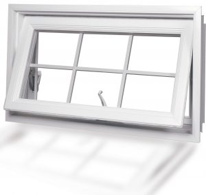 PVC awning window