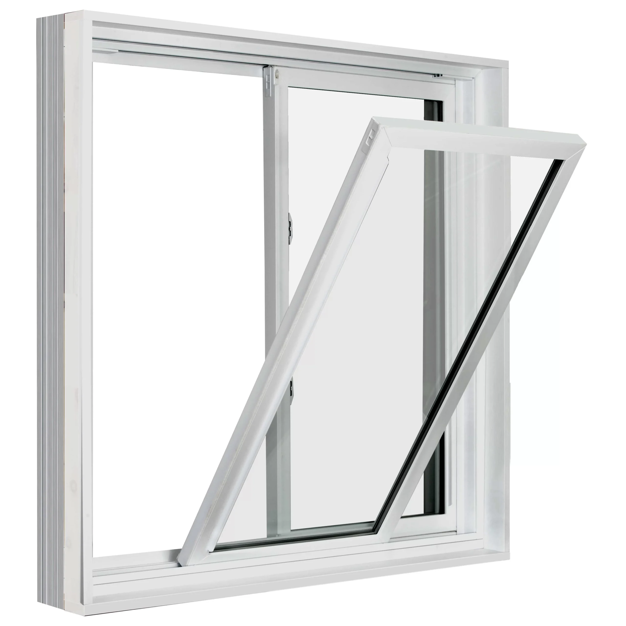 Fenêtre coulissante Verdun PVC Traditionnelle blanc