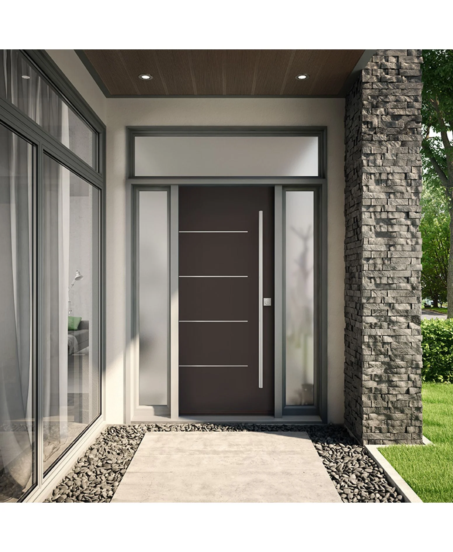 Portes d’entrée extérieures - Accents décoratifs