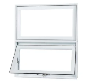fenêtre auvent pvc blanc