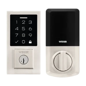 serrure smartcode nickel satiné
