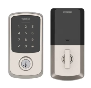 Serrure aura reach nickel satiné